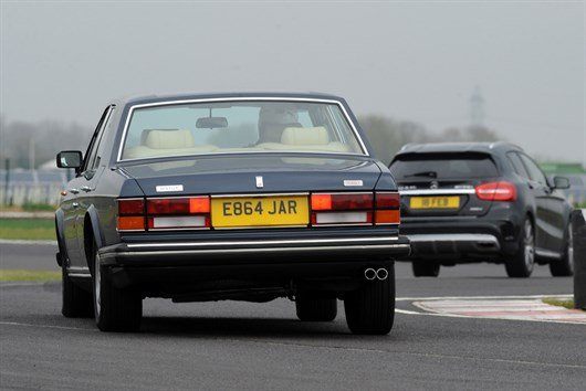 Bentley Turbo R On Track (2)