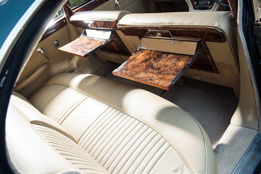1961 Jaguar Mark 10 Rear Interior HR