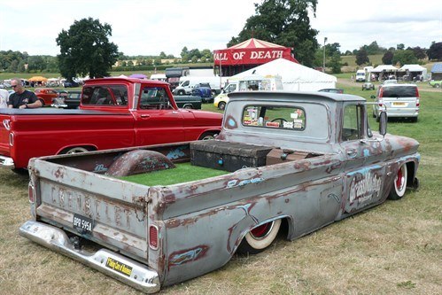 Slammed Chevy Truck