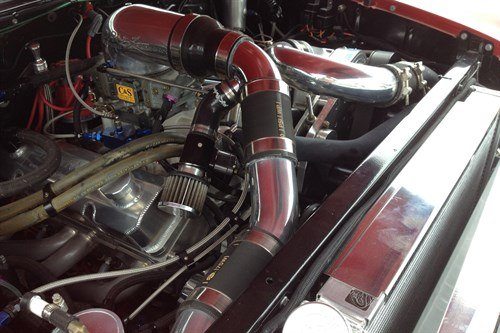 Chevy 57 Chevy Supercharger Intercooler