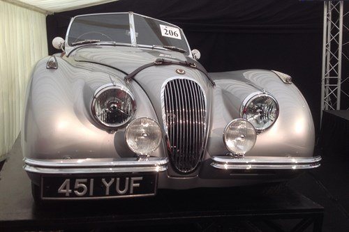 Jaguar XK120 SE 1953 Historics 4 3 2017