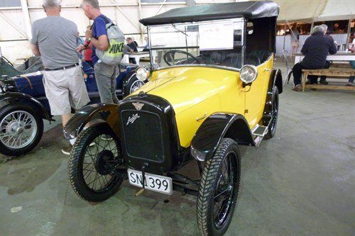 Austin 7 Chummy 1928 Yellow Brightwells