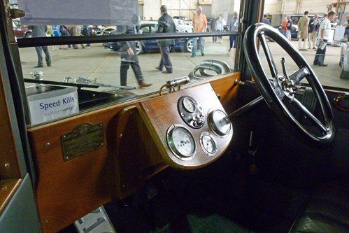 Wolseley 10HP 1921 Interior Brightwells
