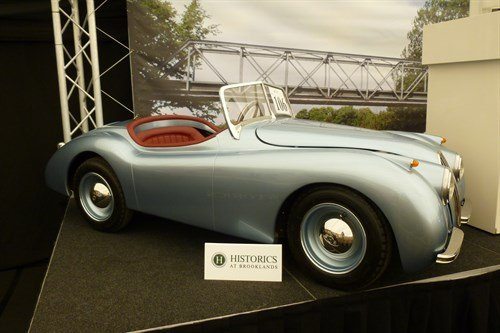 Jaguar XK120 Kiddie Car Side Historics