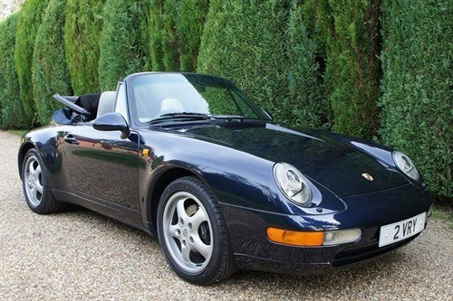 Porsche 911 993 Carrera Cabrio 1994 Historics