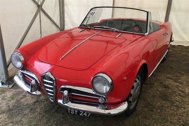 Alfa Romeo Giulietta Spider 1957 Historics