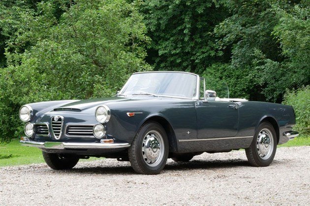 Alfa Romeo 2600 Spider 1964 Historics (1)