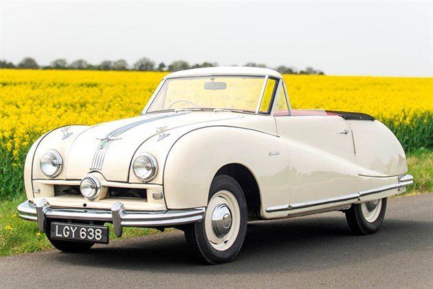 Austin Atlantic Convertible 1950 Historics