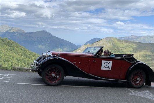 Overall Vintage Winner MG SA Tourer