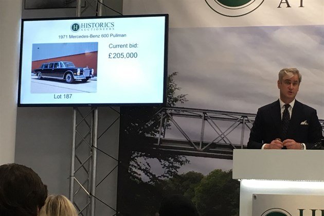 Rostrum 1971 Mercedes -Benz 600 Pullman £205,000