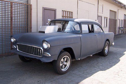 7003 Chevrolet 2 Door Two Lane Blacktop 1955