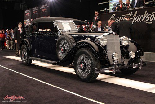 5086 Mercedes 320B Cabrio 1937 BJ 17 Jan 2015