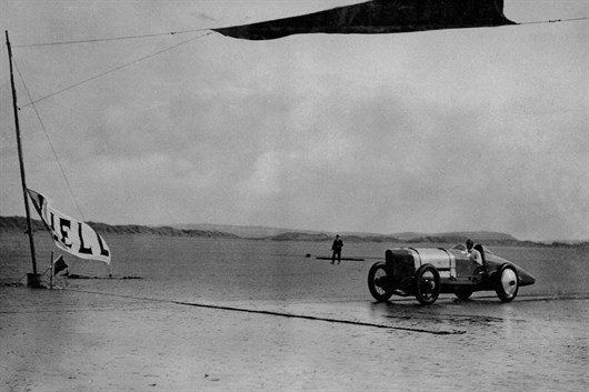 Sunbeam On The Start Line At Pendine
