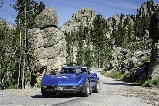 Needles Highway Corvette